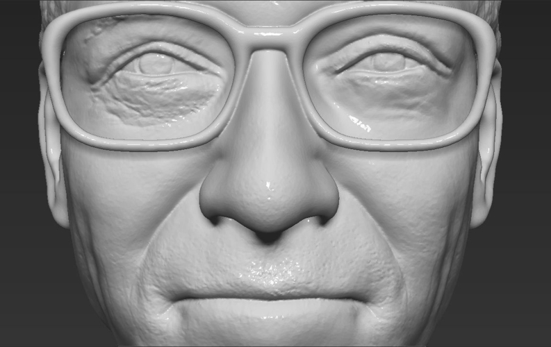 Bill Gates bust ready for full color 3D printing 3D Print 232104