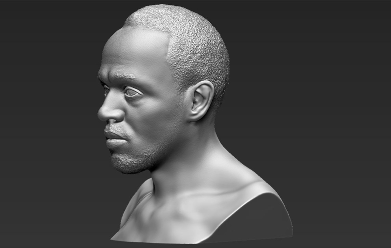 Usain Bolt bust 3D printing ready stl obj 3D Print 232114