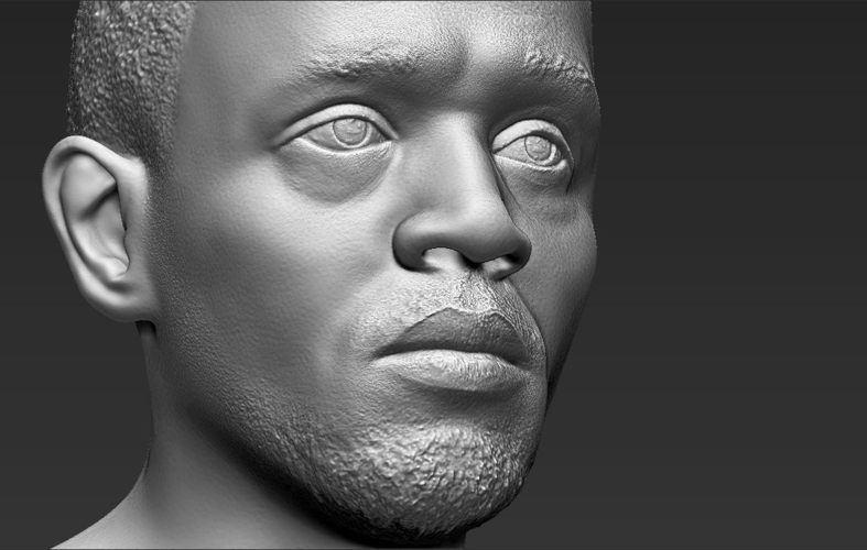 Usain Bolt bust 3D printing ready stl obj 3D Print 232123