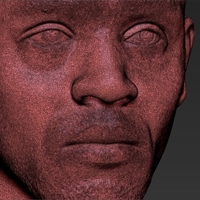 Usain Bolt bust 3D printing ready stl obj - Thumbnail 16