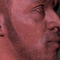 Usain Bolt bust 3D printing ready stl obj - Thumbnail 17