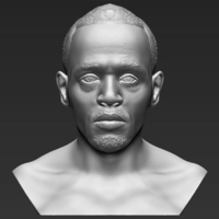 Usain Bolt bust ready for full color 3D printing - Thumbnail 13