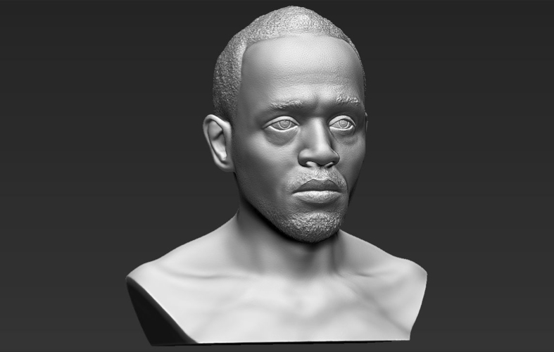 Usain Bolt bust ready for full color 3D printing 3D Print 232146