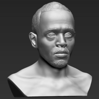 Usain Bolt bust ready for full color 3D printing - Thumbnail 18