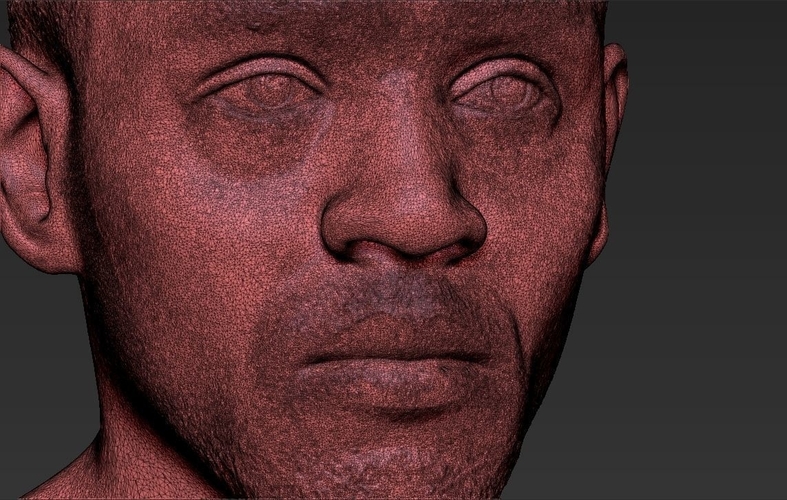 Usain Bolt bust ready for full color 3D printing 3D Print 232151