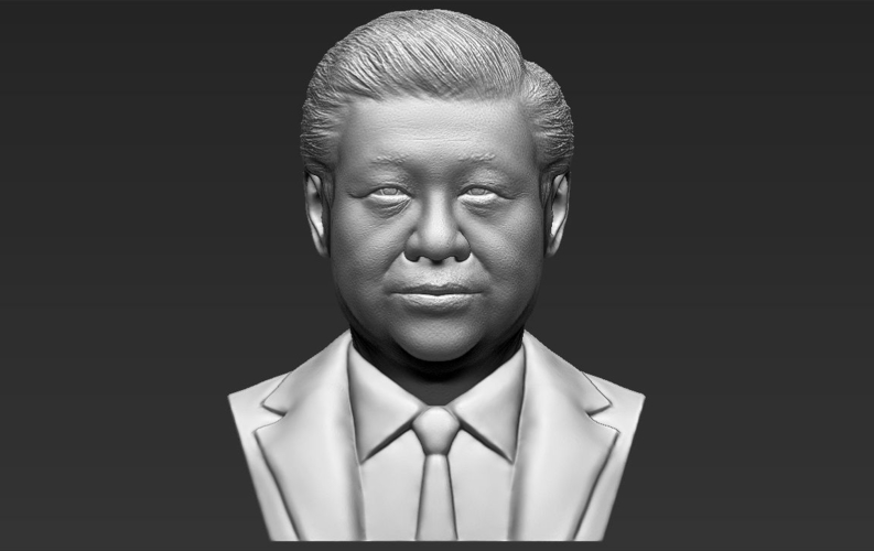 Xi Jinping bust 3D printing ready stl obj 3D Print 232163