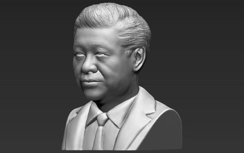 Xi Jinping bust 3D printing ready stl obj 3D Print 232165