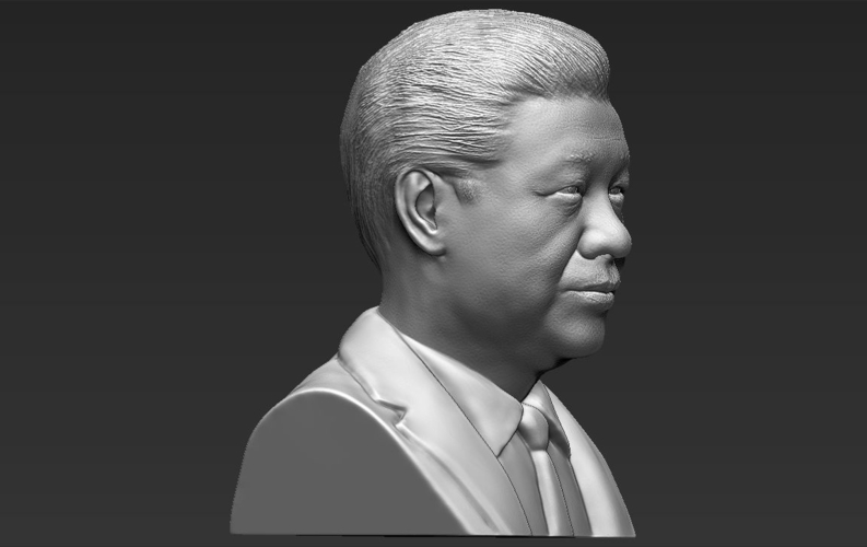 Xi Jinping bust 3D printing ready stl obj 3D Print 232168