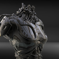 Female Robot Torso - Thumbnail 6