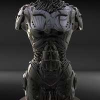Female Robot Torso - Thumbnail 8
