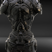 Female Robot Torso - Thumbnail 9