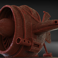 Stylized Fighter Airplane - Thumbnail 2