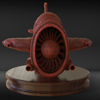 Stylized Fighter Airplane - Thumbnail 6