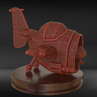 Stylized Fighter Airplane - Thumbnail 7