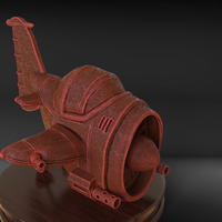 Stylized Fighter Airplane - Thumbnail 8