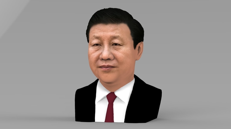 Xi Jinping bust ready for full color 3D printing 3D Print 232216