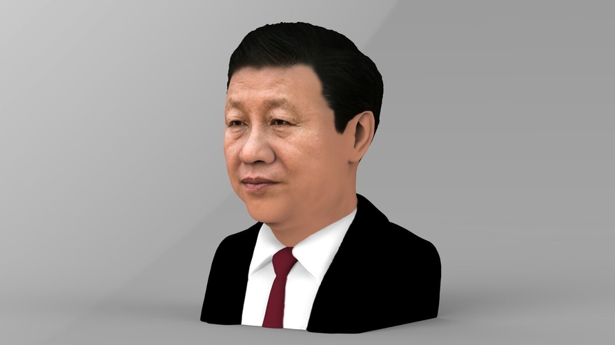 Xi Jinping bust ready for full color 3D printing 3D Print 232217
