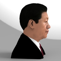 Xi Jinping bust ready for full color 3D printing - Thumbnail 5