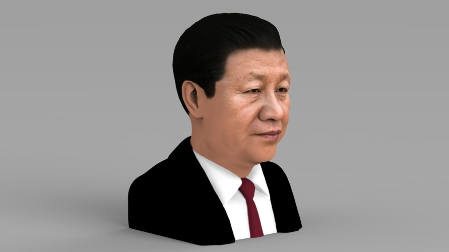 Xi Jinping bust ready for full color 3D printing 3D Print 232220