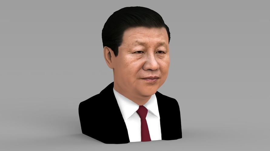 Xi Jinping bust ready for full color 3D printing 3D Print 232221