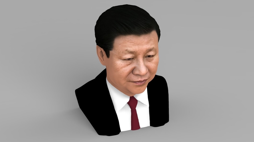 Xi Jinping bust ready for full color 3D printing 3D Print 232222