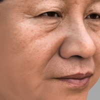 Xi Jinping bust ready for full color 3D printing - Thumbnail 10