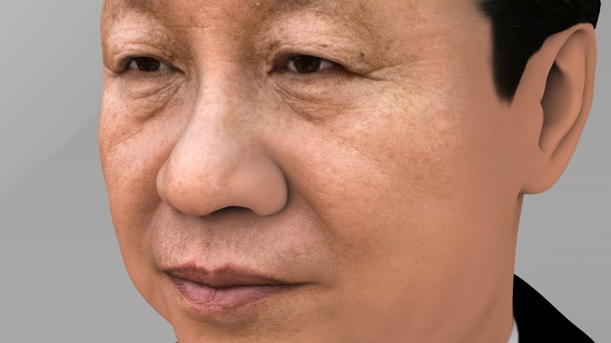 Xi Jinping bust ready for full color 3D printing 3D Print 232225