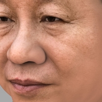 Xi Jinping bust ready for full color 3D printing - Thumbnail 11