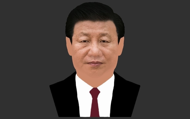 Xi Jinping bust ready for full color 3D printing 3D Print 232227