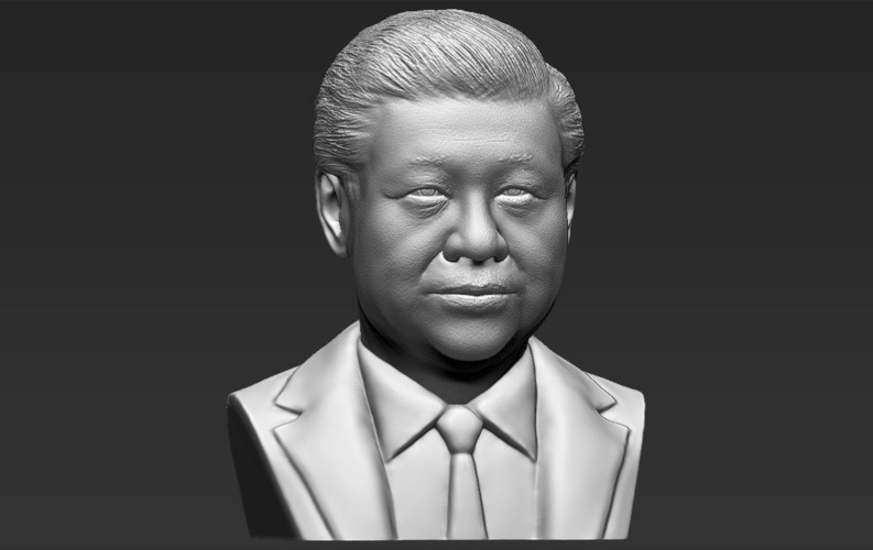 Xi Jinping bust ready for full color 3D printing 3D Print 232234