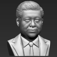 Xi Jinping bust ready for full color 3D printing - Thumbnail 20