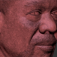 Morgan Freeman bust 3D printing ready stl obj - Thumbnail 12