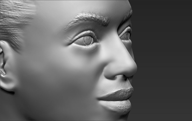Beyonce Knowles bust 3D printing ready stl obj 3D Print 232290