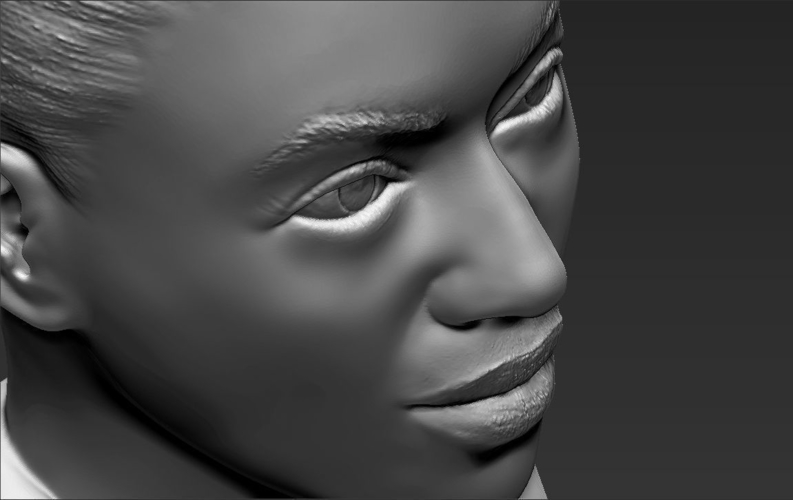 Beyonce Knowles bust 3D printing ready stl obj 3D Print 232291