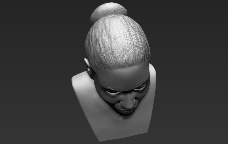 Beyonce Knowles bust 3D printing ready stl obj 3D Print 232292