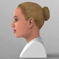 Beyonce Knowles bust ready for full color 3D printing - Thumbnail 3