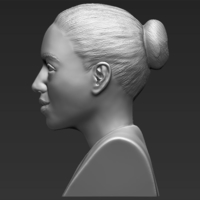 Beyonce Knowles bust ready for full color 3D printing - Thumbnail 13