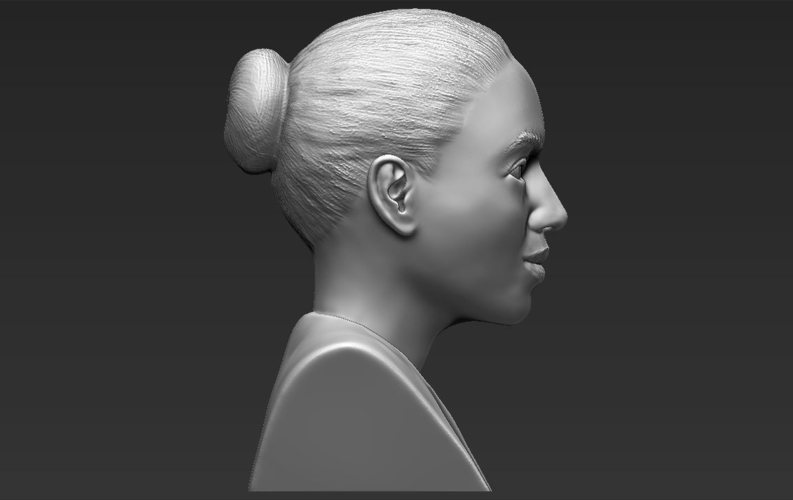 Beyonce Knowles bust ready for full color 3D printing 3D Print 232310