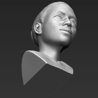Beyonce Knowles bust ready for full color 3D printing - Thumbnail 19