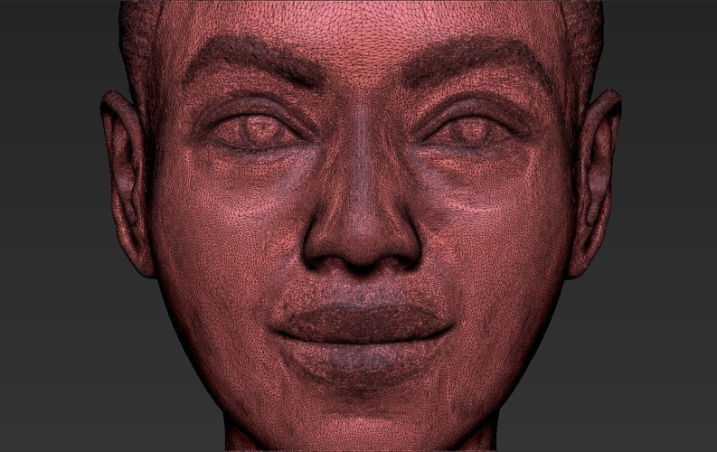 Beyonce Knowles bust ready for full color 3D printing 3D Print 232316