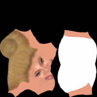 Beyonce Knowles bust ready for full color 3D printing - Thumbnail 22