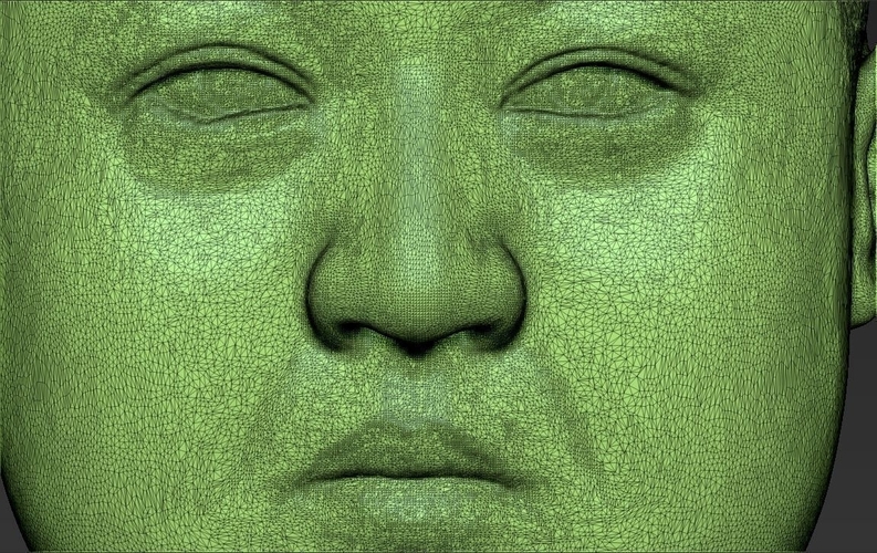 Kim Jong-un bust 3D printing ready stl obj 3D Print 232367