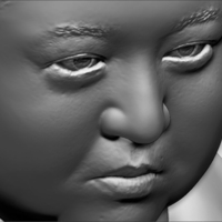 Kim Jong-un bust ready for full color 3D printing - Thumbnail 20