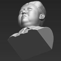 Kim Jong-un bust ready for full color 3D printing - Thumbnail 21