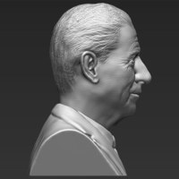 Prince Charles bust 3D printing ready stl obj - Thumbnail 5