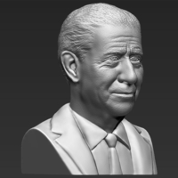 Prince Charles bust 3D printing ready stl obj - Thumbnail 6