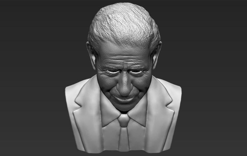 Prince Charles bust 3D printing ready stl obj 3D Print 232403