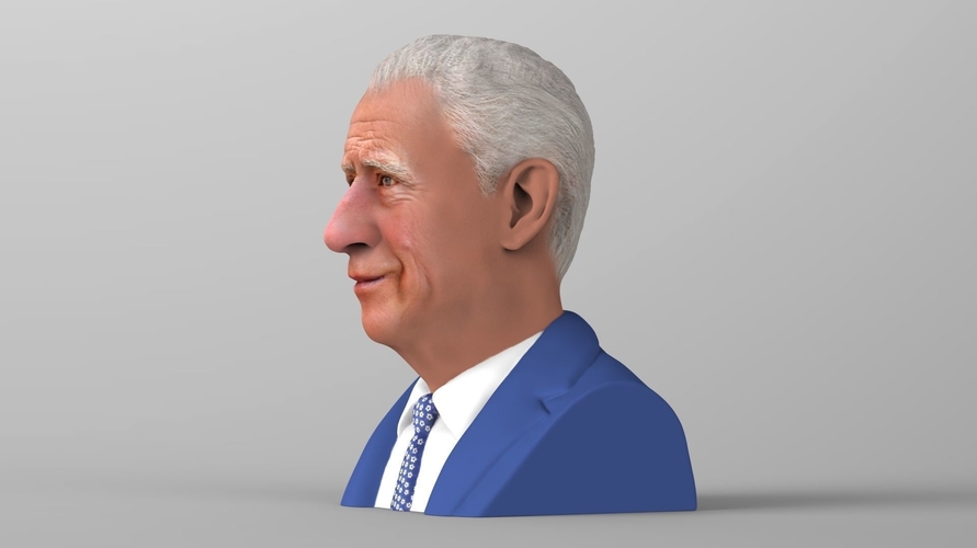 Prince Charles bust ready for full color 3D printing 3D Print 232409