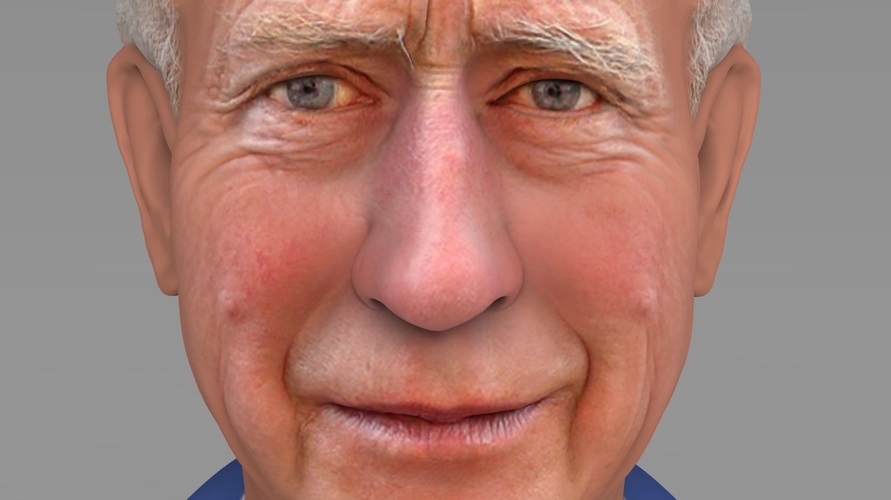 Prince Charles bust ready for full color 3D printing 3D Print 232413