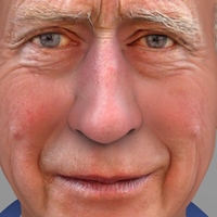 Prince Charles bust ready for full color 3D printing - Thumbnail 7